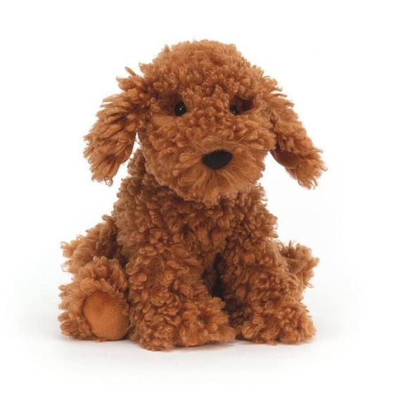Jellycat Cooper Doodle Dog Rare Plush Stuffed Animal - Picture 1 of 6